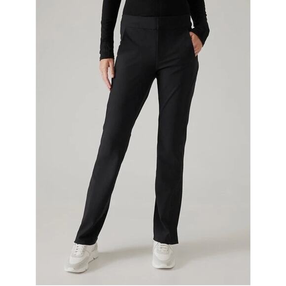 ATHLETA Stellar Flare Tailored Trouser in Black // 2 - Picture 11 of 13